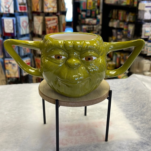 Disney Other - Star Wars sculpted ceramic YODA mug